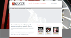 Desktop Screenshot of chancemarketing.co.uk